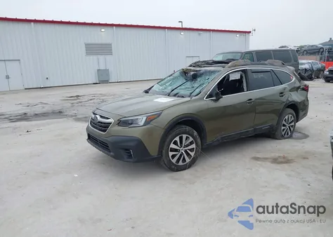 2020 Subaru Outback Premium из США, поврежденный, VIN 4S4BTAEC3L3258083